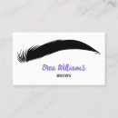 Search for eyebrow business cards Makeup