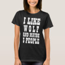 Search for wolves tshirts White
