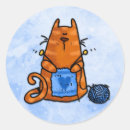 Search for cat knitting stickers Wool