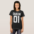 Recherche de king queen tshirts Amour