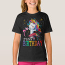 Search for 7th birthday girls tshirts Unicorn
