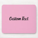 Search for pink text mousepads Typography