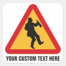 Search for drink sign stickers Warning