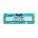Search for pool swim swimming return address labels Birthday