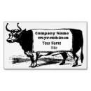 Recherche de angus noir cartes visite Agriculteur