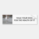 Search for walks bumper stickers Dog