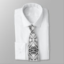 Search for black white grey ties Geometric