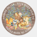 Search for deer in the woods stickers For her
