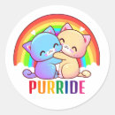 Search for rainbow cat stickers Lgbt