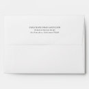 Search for pre addressed wedding envelopes Black and white