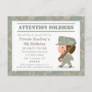 Search for military camo invitations Party