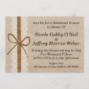 Search for burlap rehearsal dinner invitations Elegant
