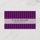 Recherche de rayures violettes cartes visite Tendance