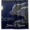 Search for full moon shower curtains Night