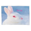 Search for rabbit pillowcases White