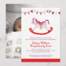 Recherche de cheval de bébé invitations Cheval à bascule
