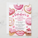 Search for cookie decorating party invitations Pink