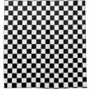 Search for retro shower curtains Black and white