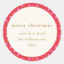 Search for cute pink christmas stickers Vintage