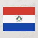 Recherche de drapeau paraguay cartes postales Patriotique