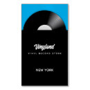 Search for records business cards Record store