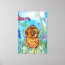 Search for diving suit art Ocean