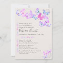 Search for pink purple silver birthday invitations Elegant