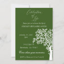 Search for tree memorial invitations Celebration of life