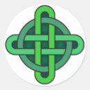 Search for green celtic knot stickers Pagan