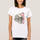 Search for skulls and roses tshirts For her