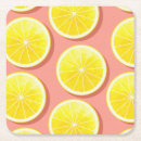 Recherche de tranche citron de dessous de verres Été