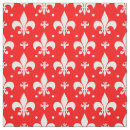 Search for fleur de lis craft supplies Red