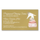 Recherche de service de domestique cartes visite Nettoyage de maison