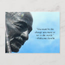 Recherche de gandhi citation cartes postales Changement