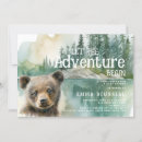 Search for cub baby shower invitations Watercolor