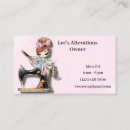 Search for sewing business cards Alteration