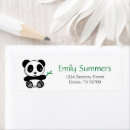 Search for cute panda bear return address labels Pandas