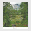 Search for st francis of assisi stickers Prayer