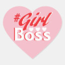 Search for girl boss stickers Pink