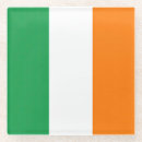 Search for irish flag coasters White
