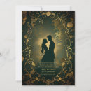 Recherche de sillhouete invitations Vert