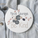 Search for courageous buttons Blue