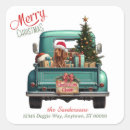 Search for irish setter stickers Merry christmas