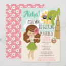 Search for palm tree bridal shower invitations Aloha