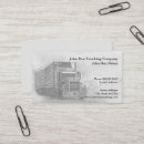 Search for 18 wheeler business cards Truck driver