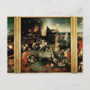 Recherche de triptyque cartes postales Hieronymus