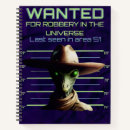 Search for alien notebooks Space