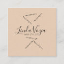 Recherche de hair stylist appointment cards Élégant