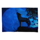 Search for wolf pillowcases Blue