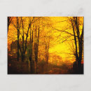 Search for vintage autumn painting postcards Halloween